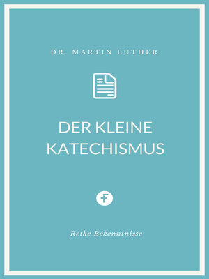 cover image of Der kleine Katechismus